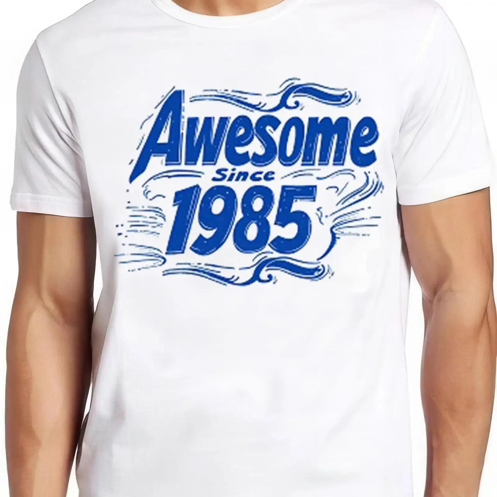 40. Geburtstag, fantastisch seit 1985, süß, geboren im Jahr 85, lustig, urkomisch, witzig, Meme-T-Shirt, Kultfilm 2458, Vintage, gewaschen, stilvoll