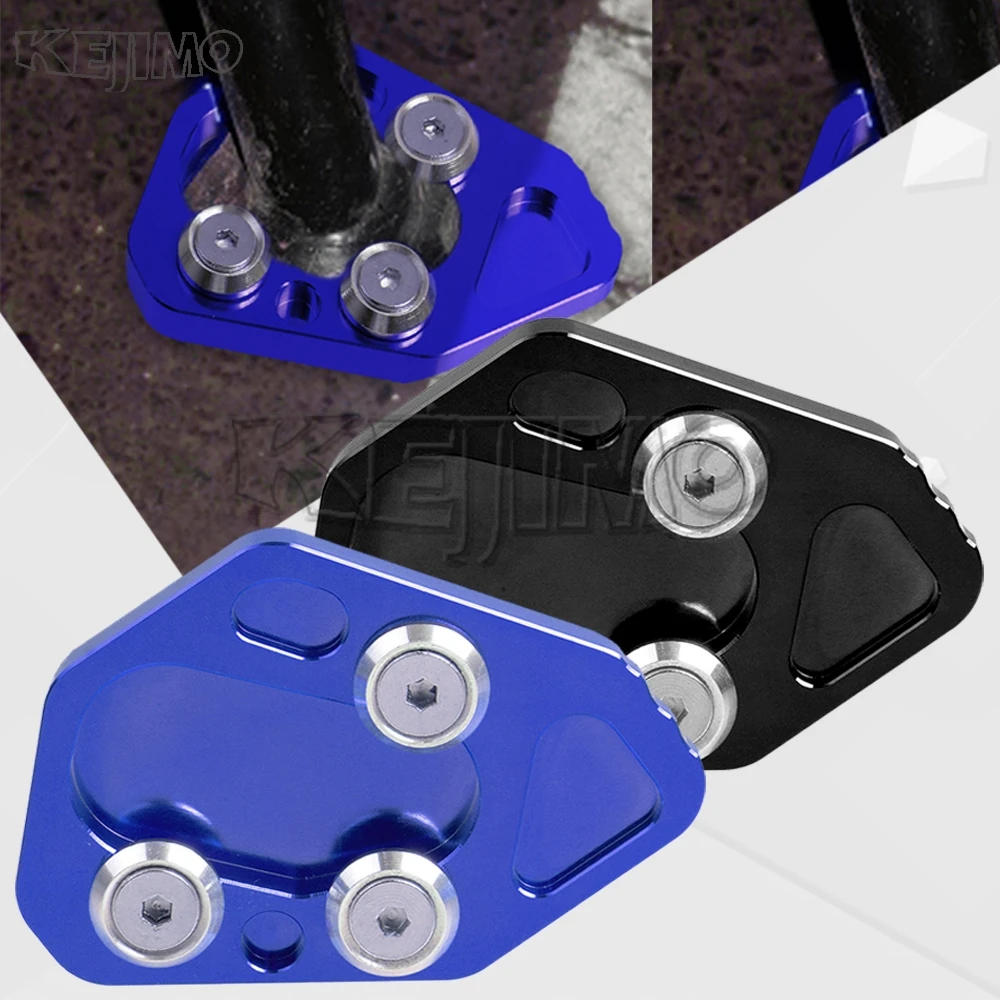 For BMW F800GT F800S F800ST F800R F 800 R GT S ST Motorcycle Accessories CNC Side Stand Enlarge Plate Support Kickstand Foot Pad