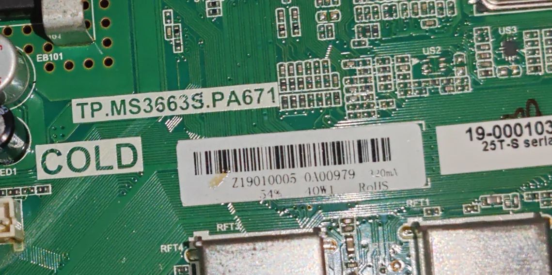 TP.MS3663S.PA671 LED three in one TV motherboard, tested well, physical photo for 18-60v15W 18--60V  15W