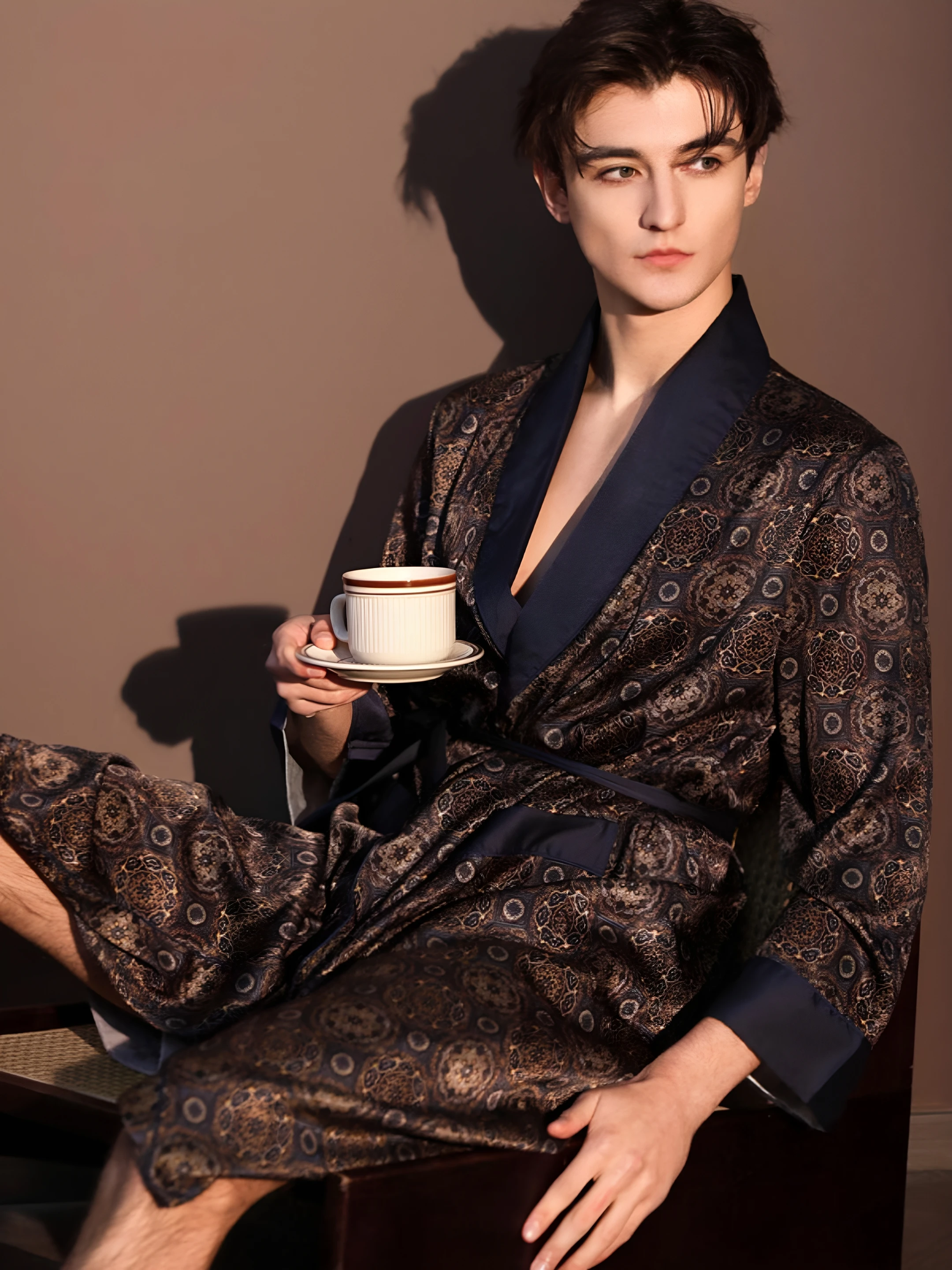 peignoir-de-luxe-sexy-pour-homme-en-fibre-de-polyester-toucher-soie-longueur-genou-motif-geometrique-vetement-de-nuit-et-d'interieur