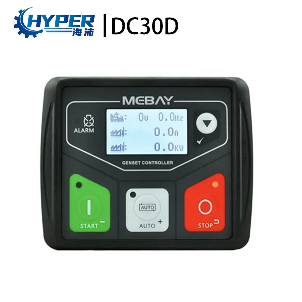 

Mebay Original DC30D Automatic Engine Control Module Generator Electronic Controller USB Programmable PC Connection