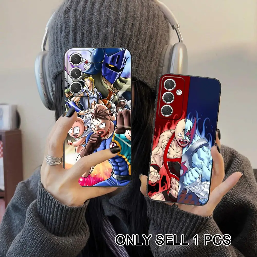 Anime Kinnikuman Phone Case for Samsung Galaxy S26 S25 S24 S23 S22 S21 S20 Note20 Plus FE Ultra Soft TPU Shockproof Cover