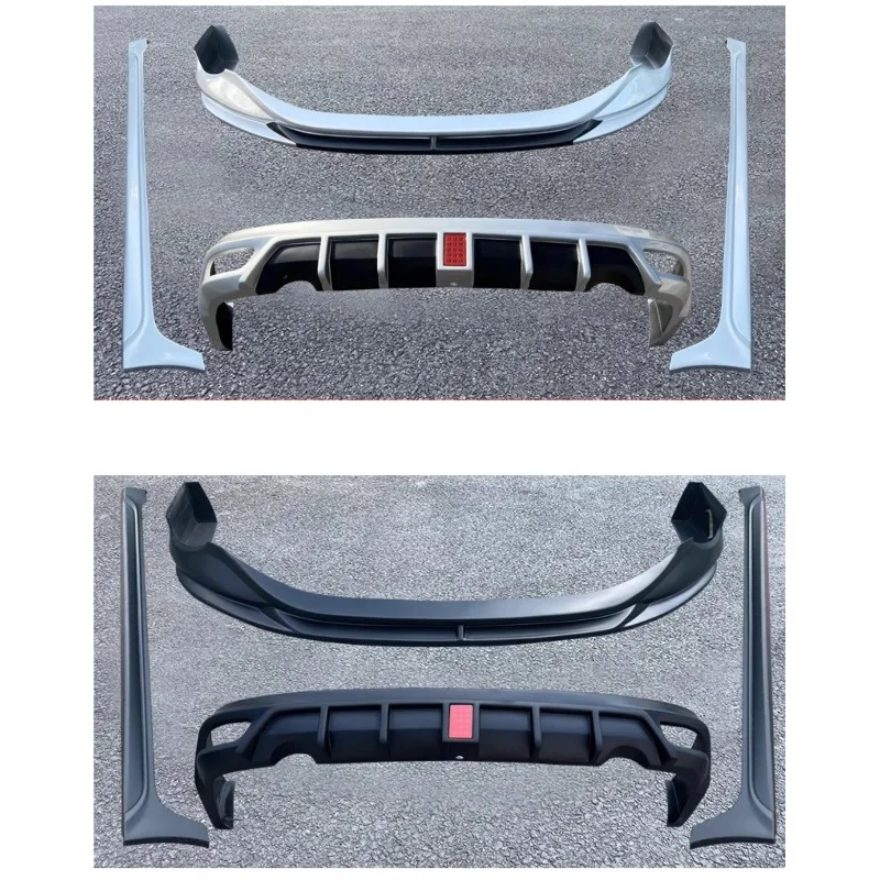 

Car Body Kit for Toyota Vios 17-22 modified Surround Front shovel Rear lip with lamp Side skirt Car Accessories