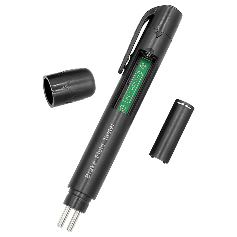 

Brake Fluid Tester Pen Car Liquid Test Tool High Click Testing For Motorcycle Bicycle Brake Systems Work Light Oil
