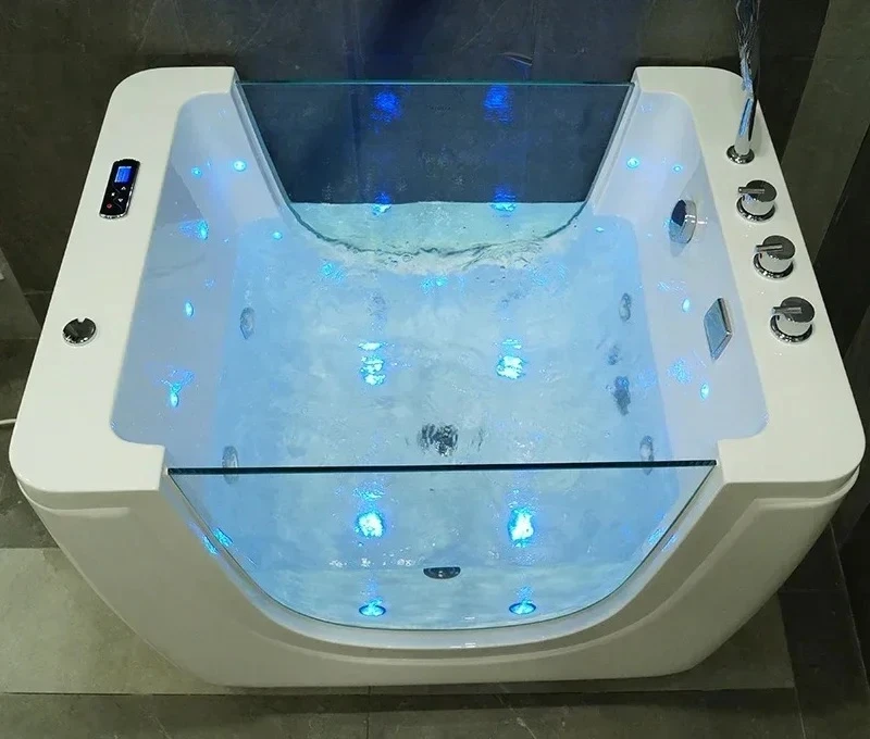 Hot selling baby spa with shower handle newborn baby tub