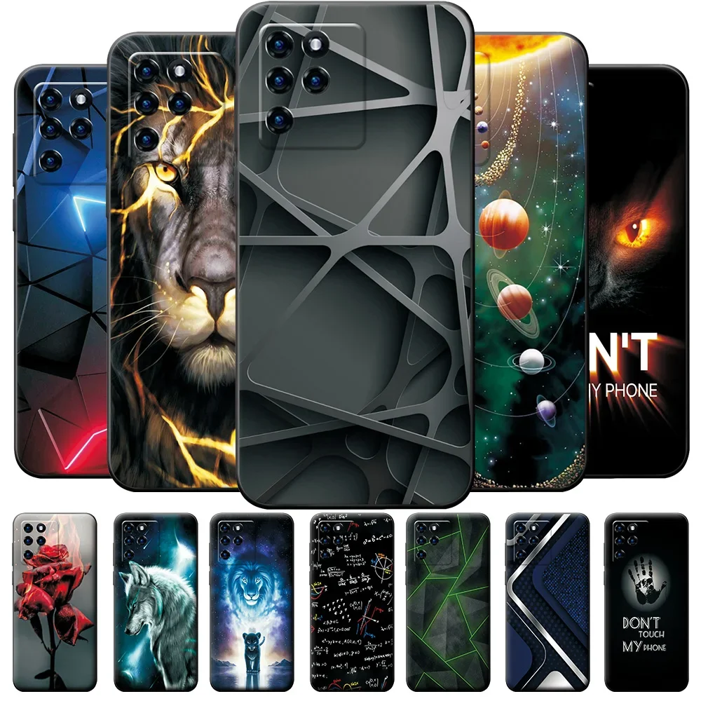 For ZTE Blade V30 Case 6.67\'\' Cartoon Back Cover Silicone Case for ZTE Blade V 30 Vita Bumper or Zte Blade 9030 Soft Phone Shell