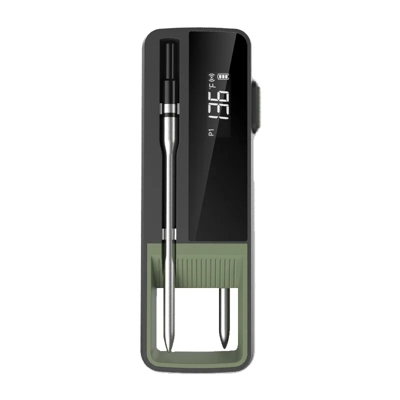 

Smart bluetooth barbecue thermometer needle APP wireless dual probe outdoor oven bbq kitchen food meat