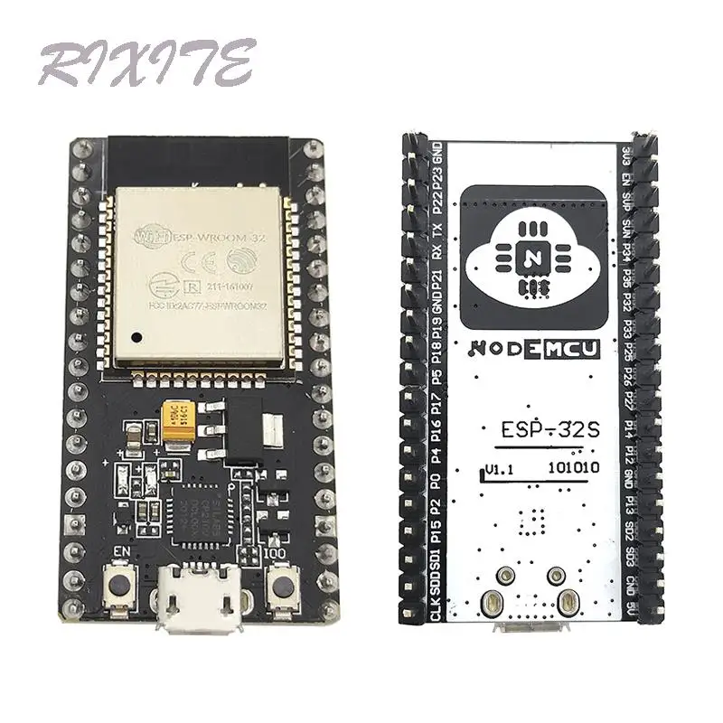 

Wholesale Wireless NodeMCU-32S Lua WiFi IOT Development Board ESP32S ESP32-WROOM-32 Dual-Core Wireless WIFI BLE Module