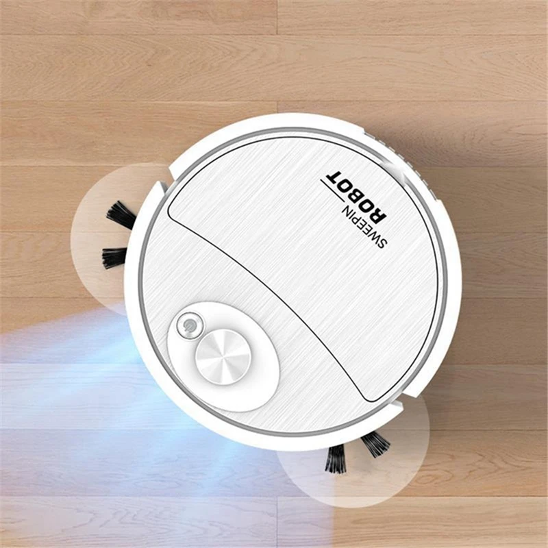 USB Sweeping Robot Vacuum Cleaner Mopping 3 In 1 Smart Wireless Dragging Cleaning  Floor For Home Office