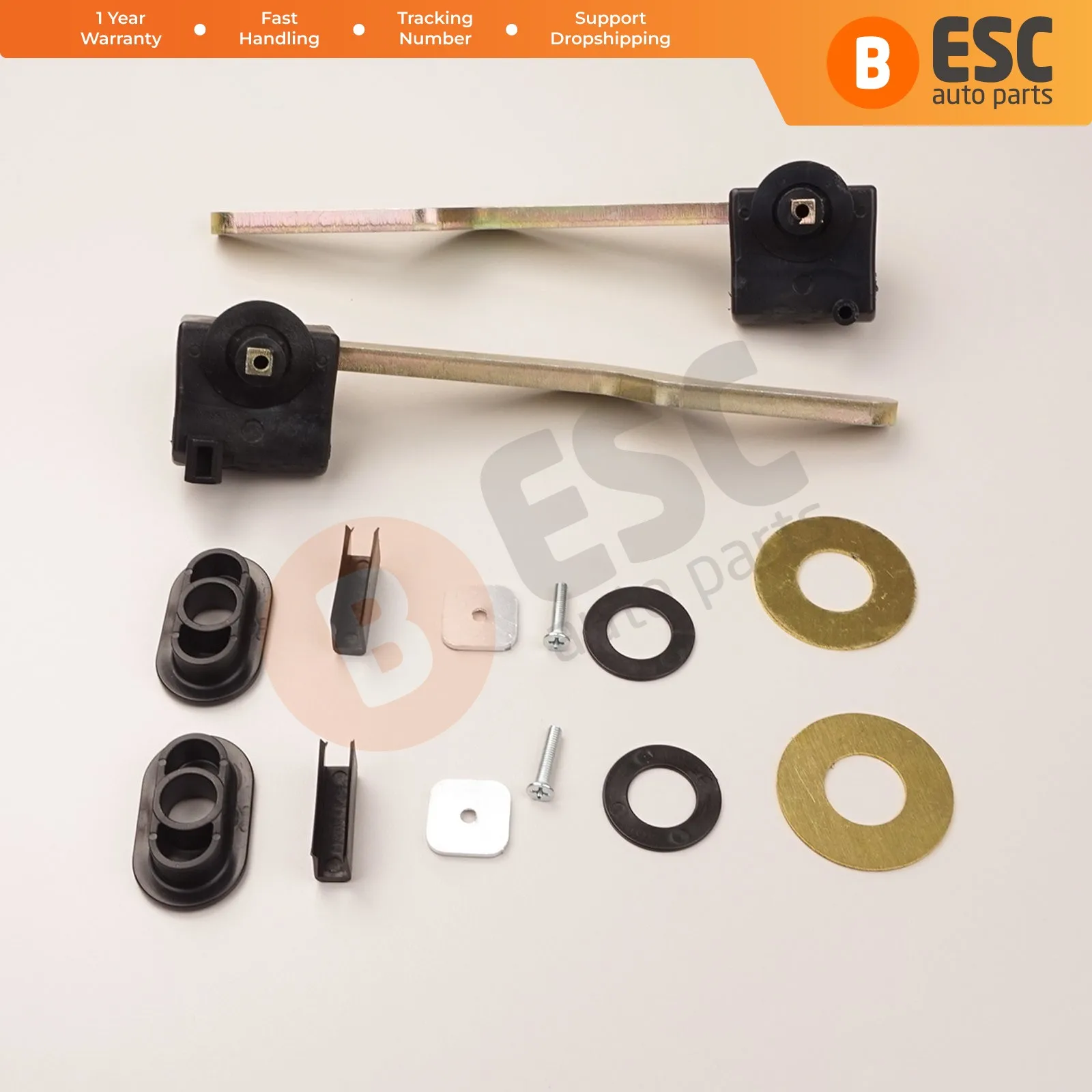 ESC ESR8 Roof Lock Latch Parts 54347031361-2 Left Right for Vauxhall Opel Holden Astra G Convertible CC BMW E46 Convertible CC