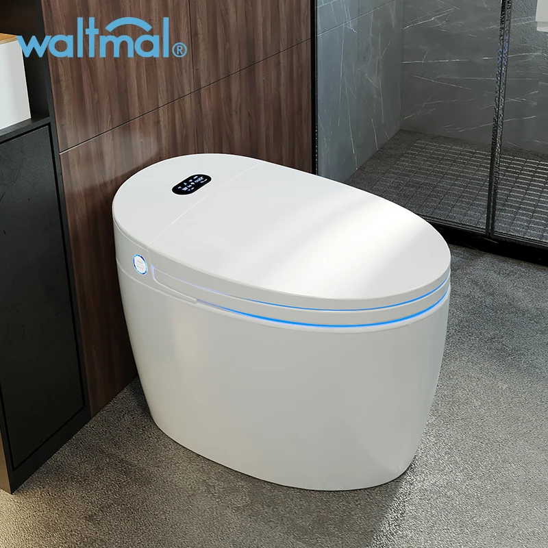 European Style Intelligent Toilet One Piece Bidet Automatic Smart Wc Intelligent Toilet