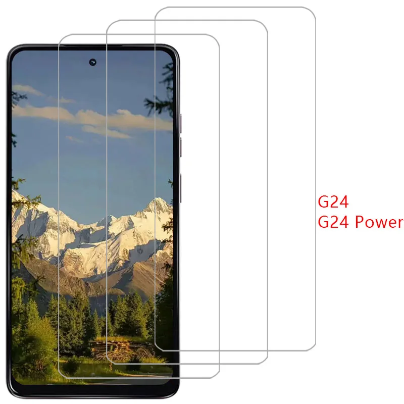 Protector de Pantalla de Vidrio Templado para Motorola Moto G24 Power, Película Protectora para Moto G24, Moto G 24, 24G, G24 Power 5G, Motorolag24
