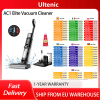 Ultenic AC1 Elite Cordless Vacuum And Mop with Self-Cleaning, Up to 50min Runtime, Smart Dirt Detection, 3 Cleaning Mode, LCD