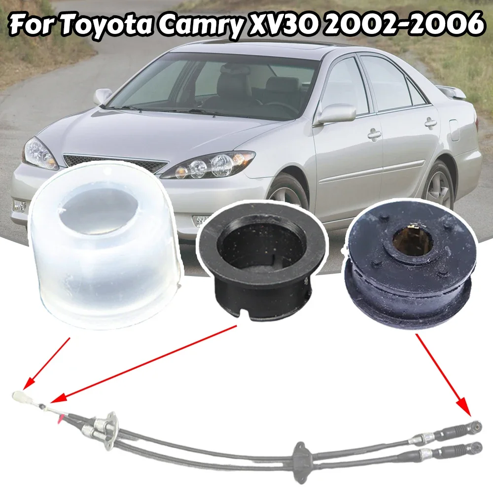 For Toyota Camry XV30 Car Manual Gearbox Shift Cable Linkage Bushing Shifter Lever Selector Rod Connect Bushing 2002 2003 -2006