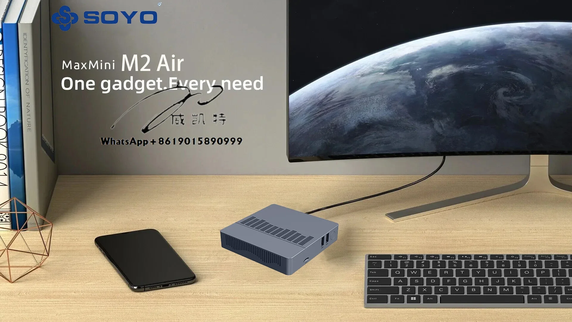 SOYO كمبيوتر صغير M2 Air كمبيوتر صغير Intel UHD Graphics 600 HDMI 6 + 128GB ثنائي النطاق WIFI BT4 windows11 Gemini Lake N4000 Max Mini PC #5