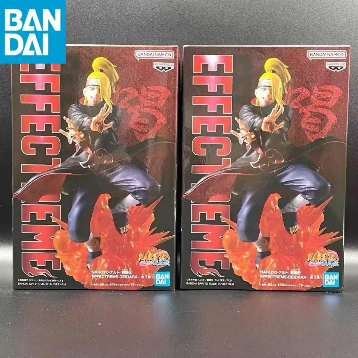 

Genuine BANDAI BANPRESTO VIBRATION STARS Deidara Figure Anime Naruto Shippuden PVC Action Figures Dolls Children Toys Kids Gifts