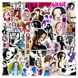 10/30/50pcs Anime NANA Stickers decalcomanie Laptop Phone Skateboard frigo Car Cool moto Bike adesivo impermeabile per bambini giocattolo