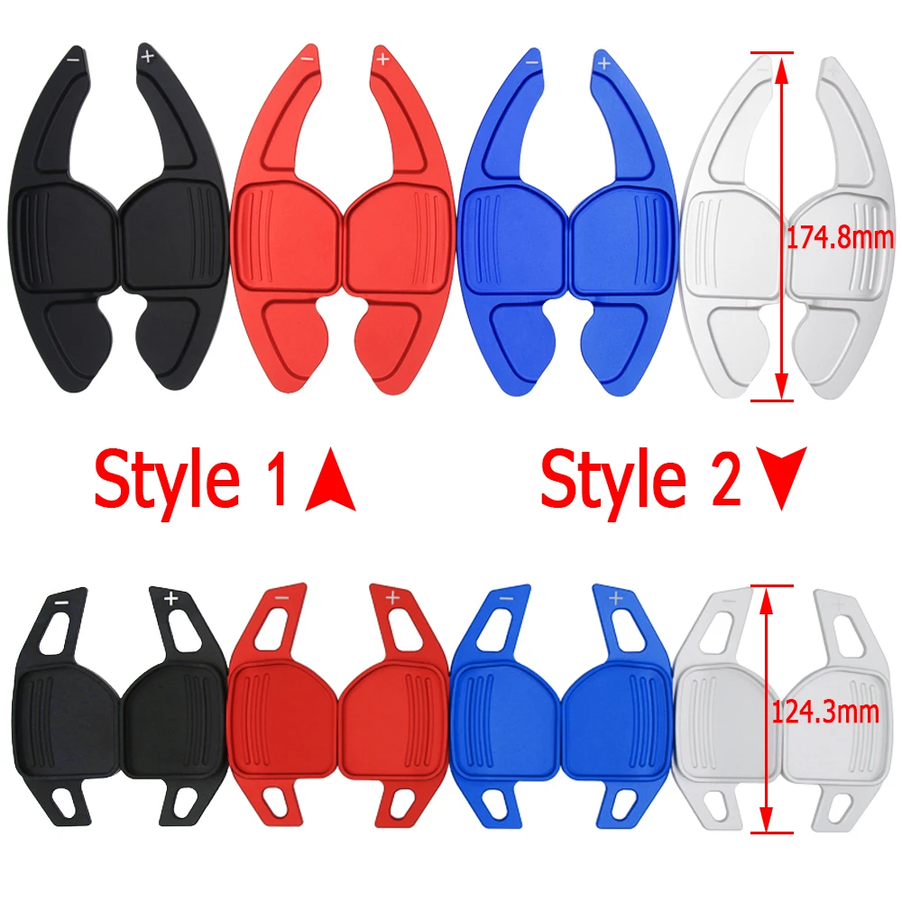 Shift Paddle For Seat Leon ST 5F FR Cupra Ateca Ibiza 6P Arona Tarraco Alhambra Car Steering Wheel Extension Shifter DSG Sticker view 6
