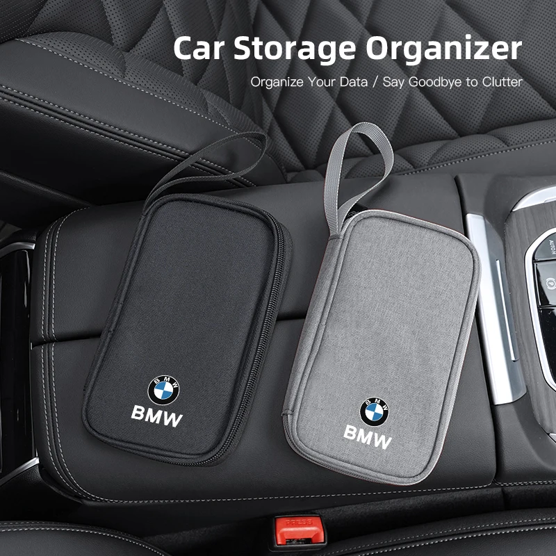 Car Organizer Storage Bag Large Capacity Portable Interior For BMW Performance F30 F10 E90 F20 E46 E60 E70 E39 E36 E87 E91 E28