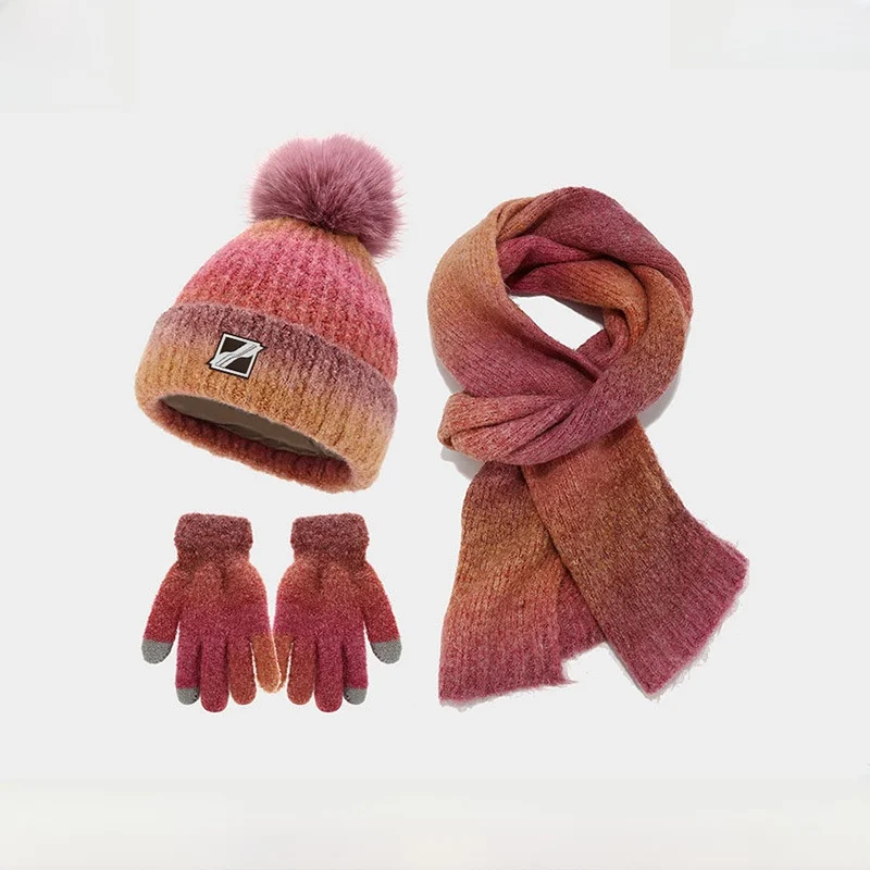 xoxogood-hat-scarf-glove-tee-piece-set-warm-knitted-touchscreen-ible-faionable-winter-accories-ensemble