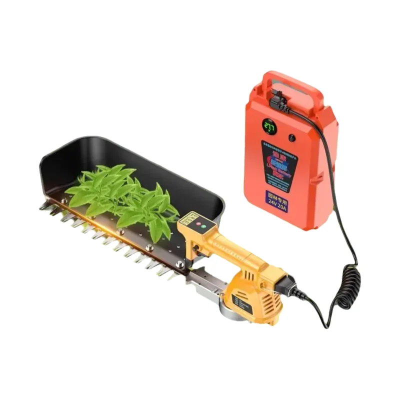 Lithium Battery Tea Picking Machine Long Duration High Power Leaf Harvester Ultra Light Picker Electric Pruning Machine