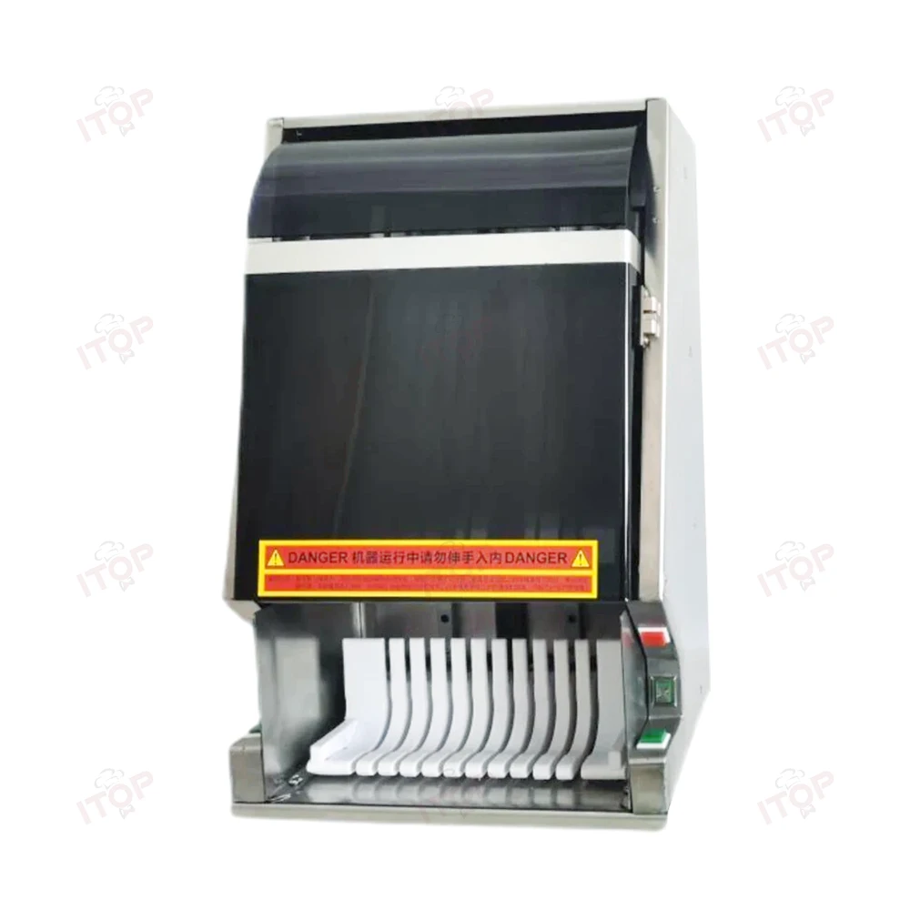 ITOP Electric Sushi Cutter Sushi affettatrice Sushi tagliatrice opzionale 8/10/12 fetta efficiente per Sushi ristorante/caffetteria