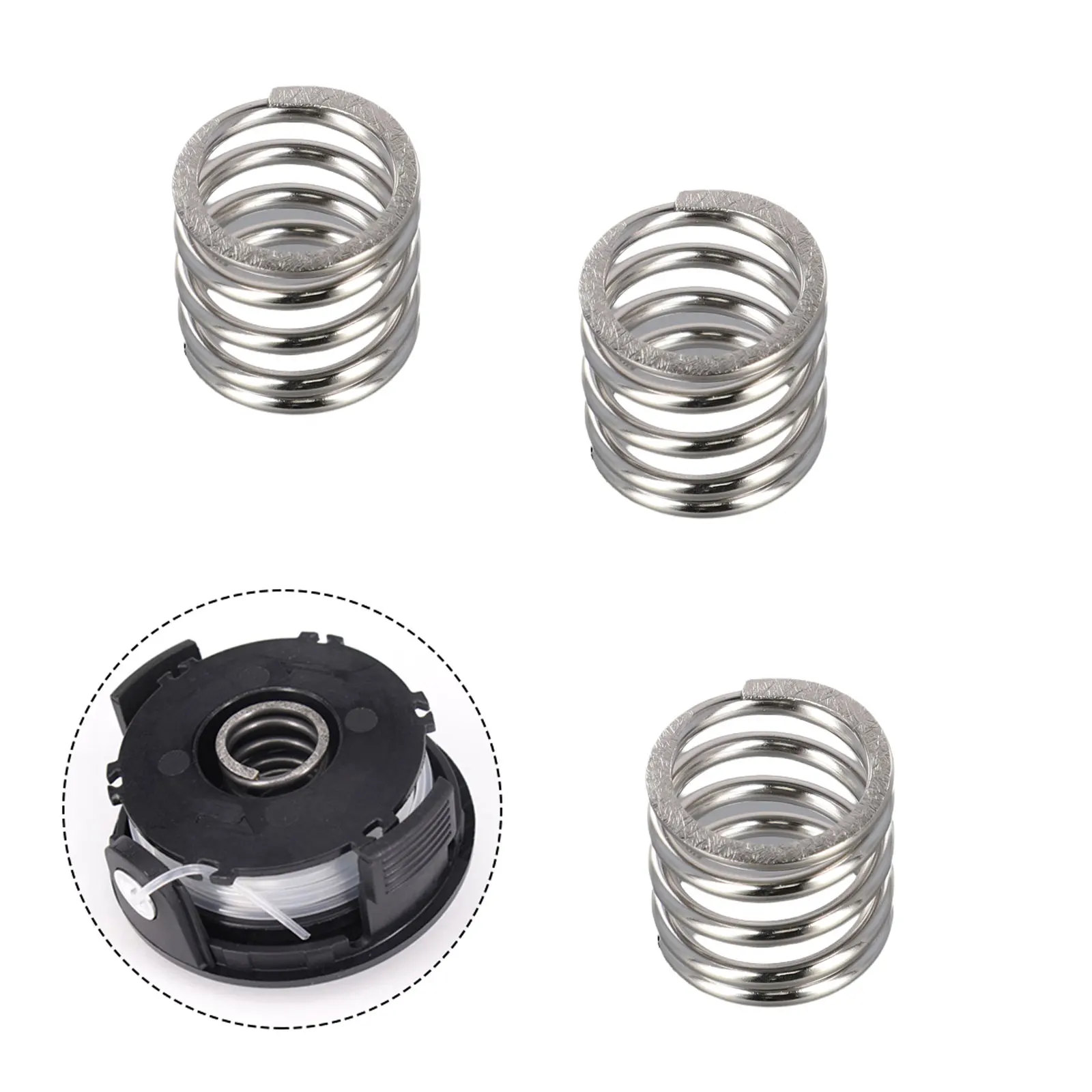 1pc/3pcs Compression Spring For DUR181 DUR181Z DUR141Z DUR140 DUR141 DUR180Z Garden String Trimmer Parts Compression Spring