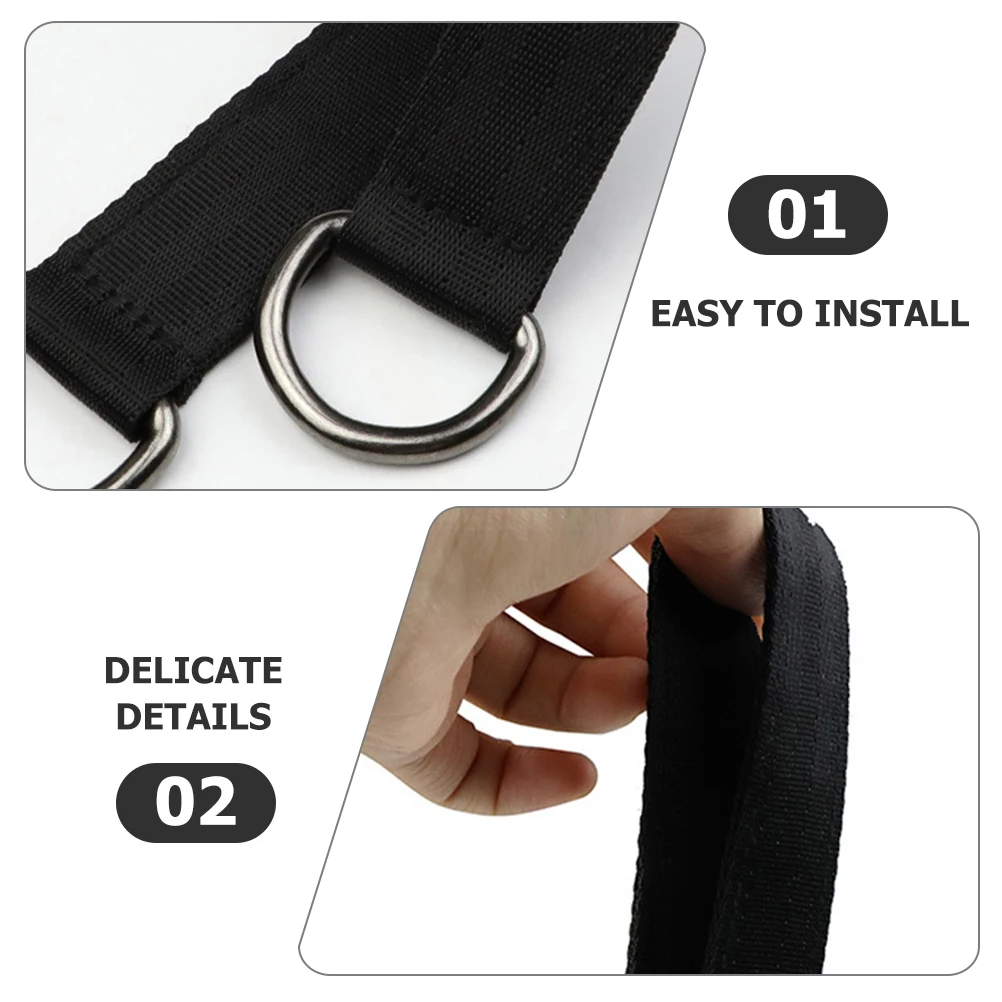 5pcs 스윙 스트랩 나무에 대 한 헤비 듀티 해먹 스트랩 야외 튼튼한 폴리 에스터 Carabiner 쉬운 설치 캠핑 하이킹 피크닉 사용