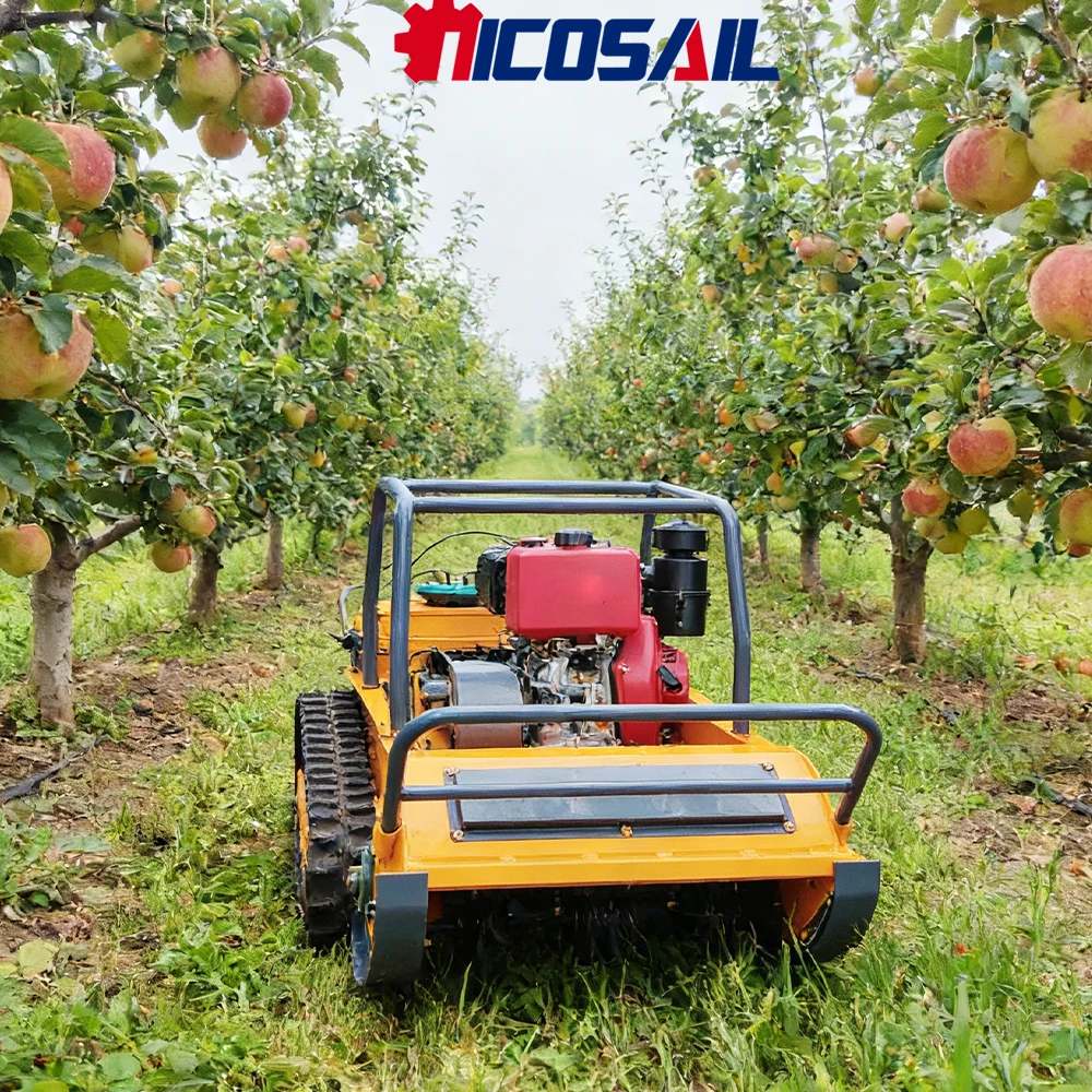 

Nicosail NS800 Remote Control Mower for Farm Garden Hillside Mowing Grass Trimming Easy Operation Work