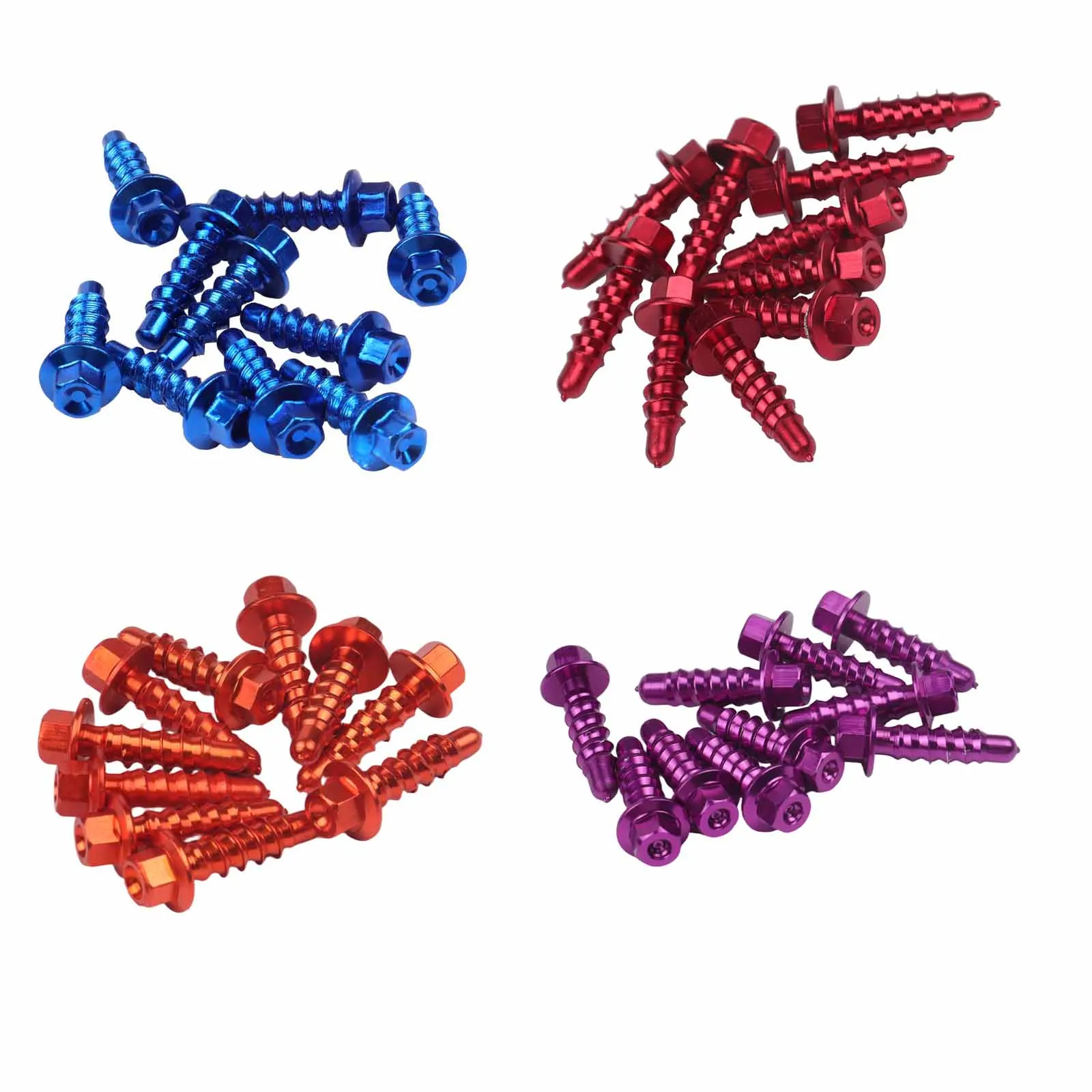 CNC Aluminum Self‑Tapping Screw Bolt Kit For KTM SX SXF EXC EXCF Husqvarna TE FE GasGas Dirt Bike Plastic Fairing Fastener