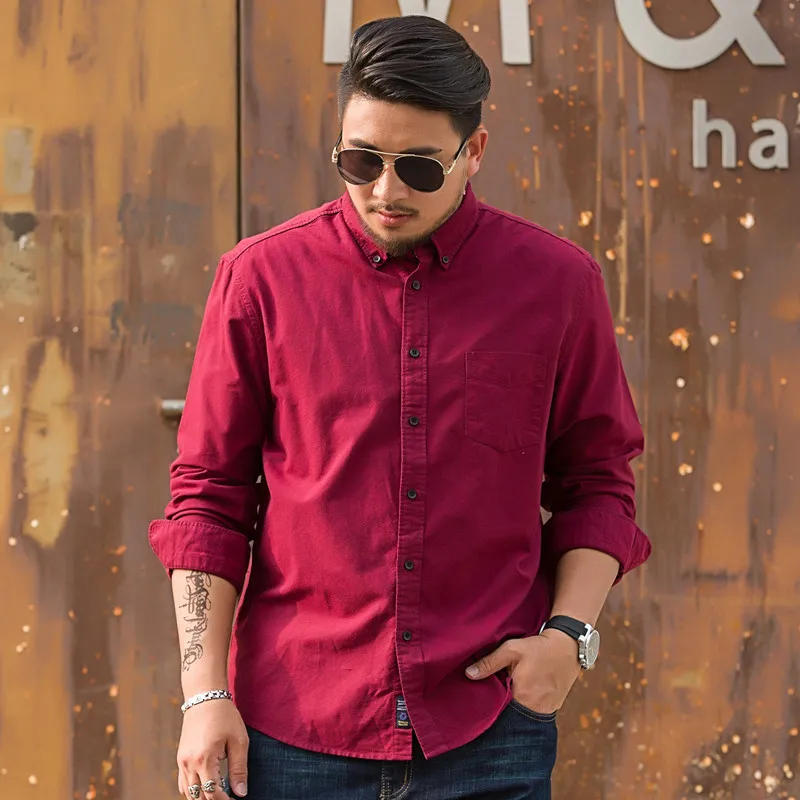 Big Size 68-175kg Shirts for Men Summer Thin Casual Loose Long Sleeve Shirt Plus Size White Shirt Business Shirt Big Size Tops