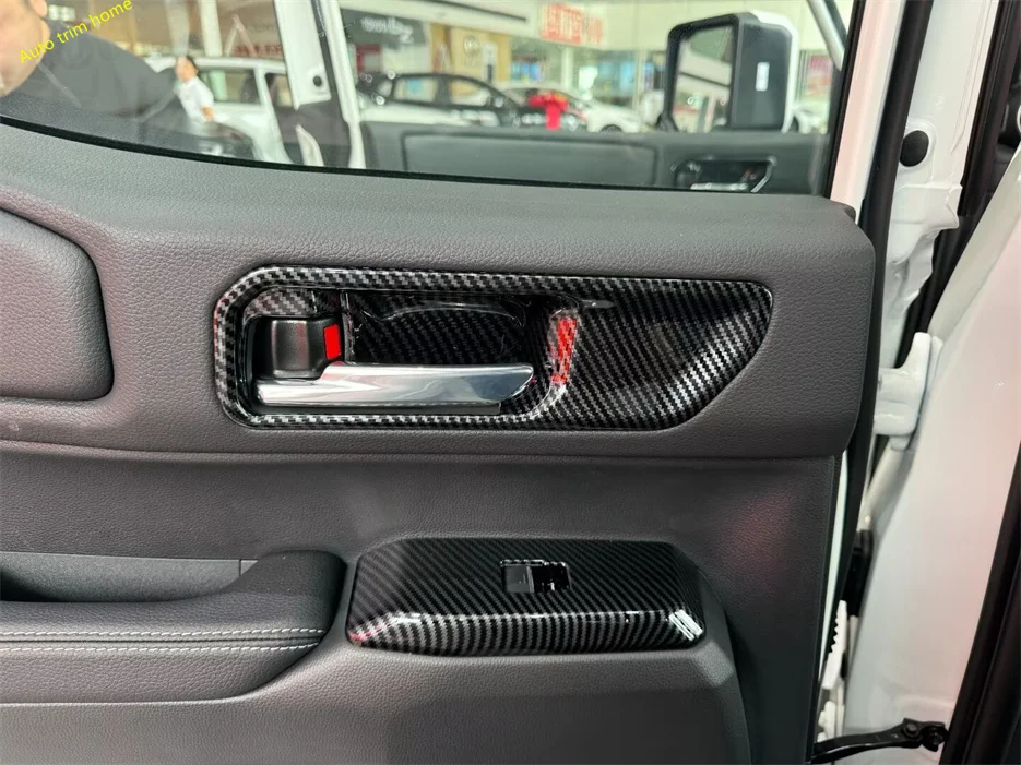 

Steering Wheel Door Handle Bowl Gear Shift Head Cover Trim Fit For Toyota Land Cruiser 250 Prado LC250 2024 2025 Car Accessories