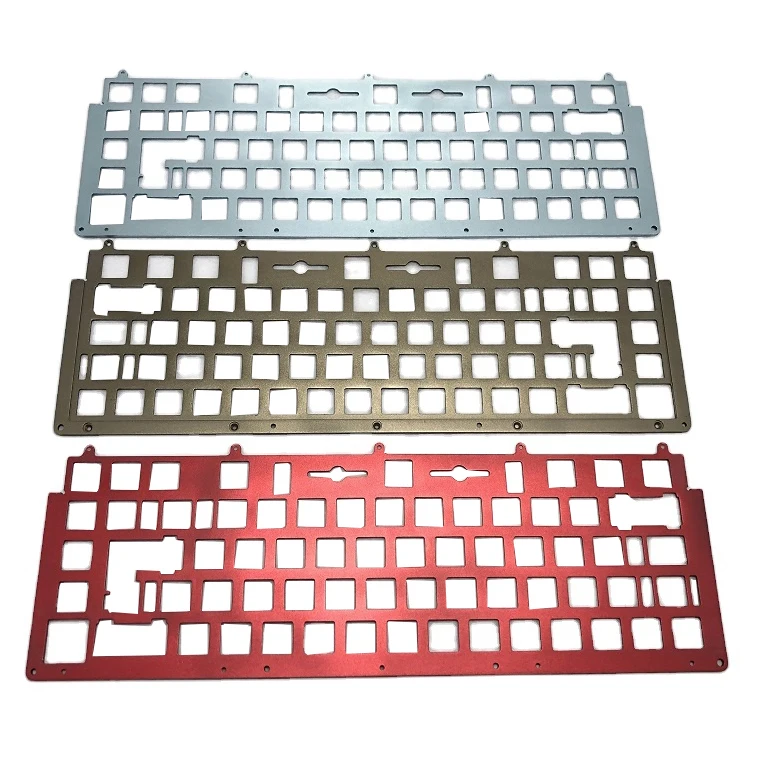 Tùy Chỉnh OEM Gia Công CNC Chơi Game Nhôm Cơ CNC Ốp Lưng Bàn Phím Cơ Ốp Lưng