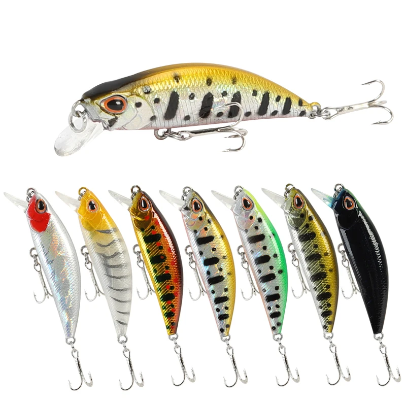 5cm 5g Sinking Minnow Fishing Lures Wobbler Fishing Tackle Hard Bait