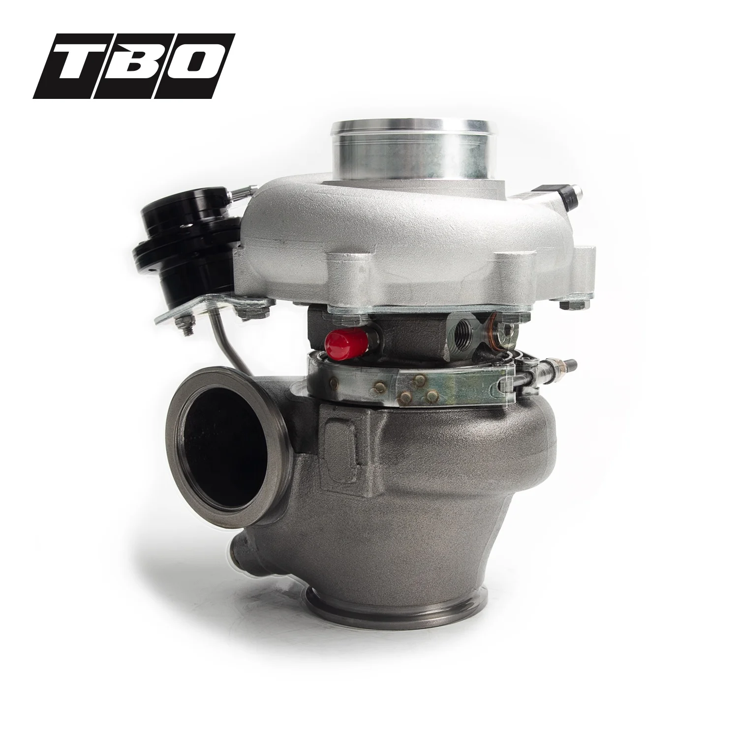 TBO G25-660 Ball Bearing Turbo Standard Rotation Internal Wastegate Dual V-band A/R .72
