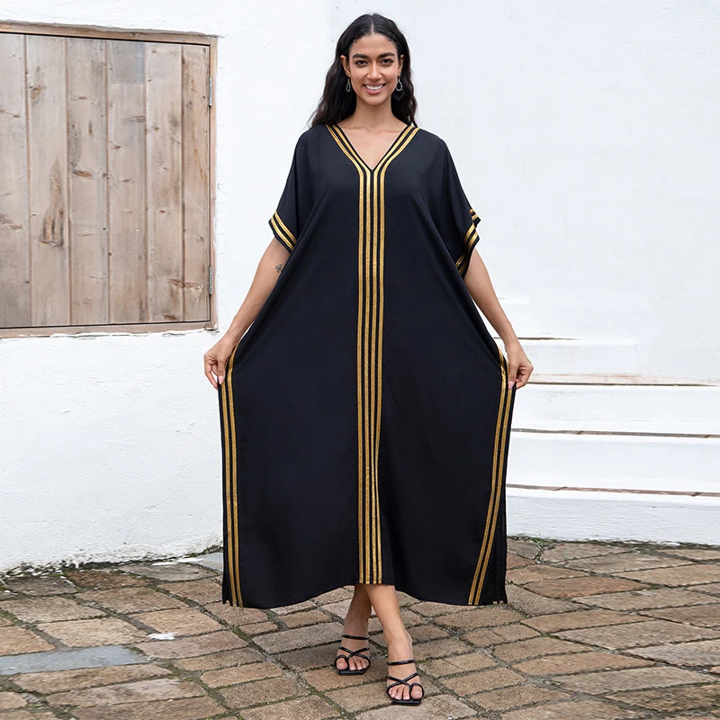 

Новое женское атласное пляжное платье-накидка 2026 года на завязках, свободное, больших размеров, в стиле Ближнего Востока, кардиган-роба для бикини