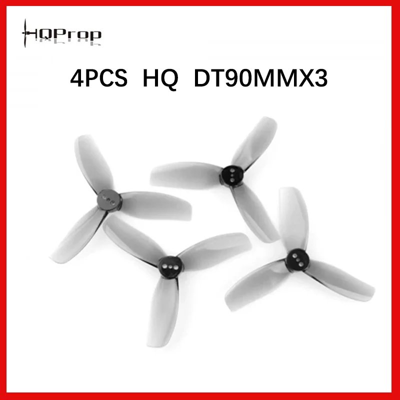 4PCS HQ DT90MMX3 3.5 inch 90mm Propeller Suitable Cinelog35 Or  3.5 inch Drone For DIY RC FPV Quadcopter Drone Accessories Parts