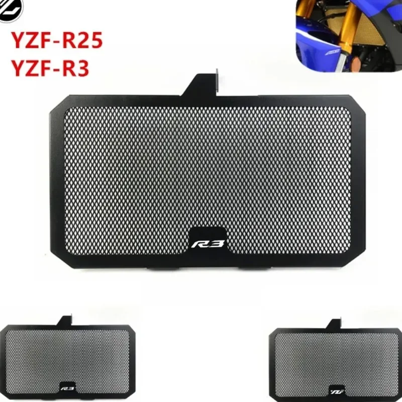 

For YAMAHA YZF R25 R3 2015-2018 2019 2020 2021 Radiator Guard Grille Cover Protector Motorcycle Accessories Cooler Protection