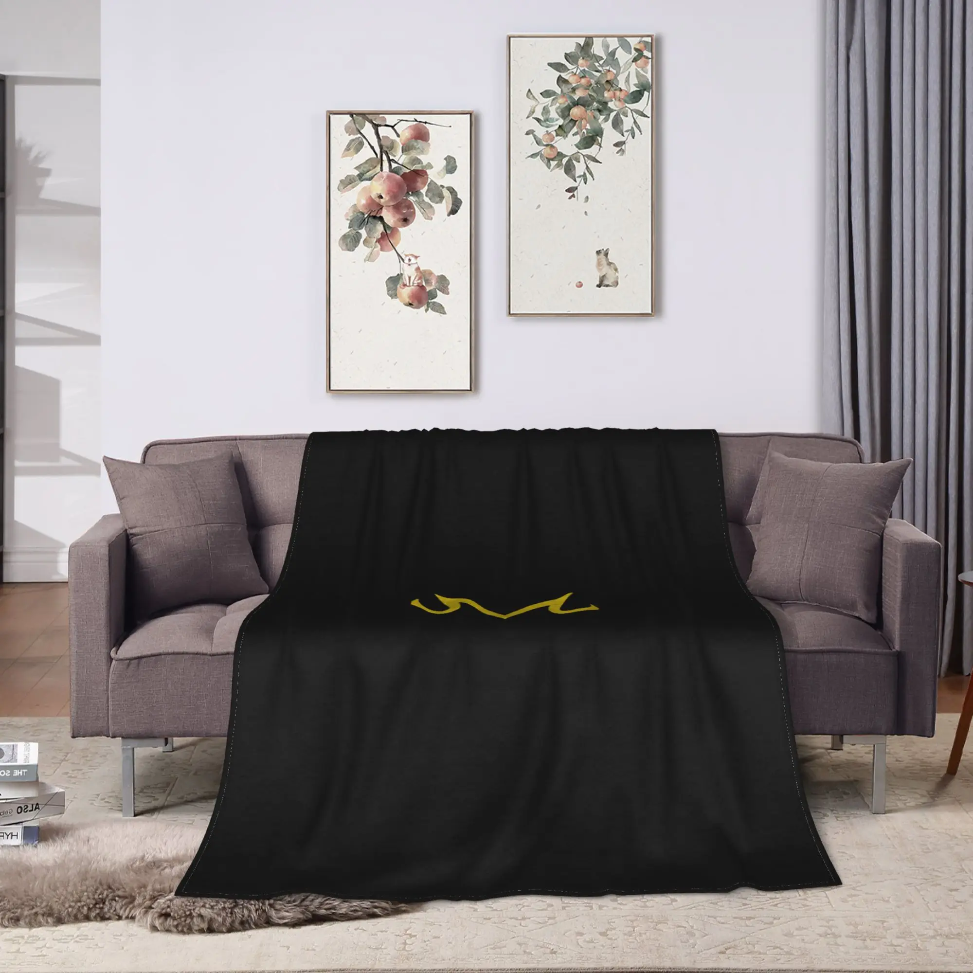 D-gragon Majin Veget B-ball Blanket  Super Warm Funny Plush Throw Blanket For Outdoor Travel Office Flannel Bedspread Bed Cover