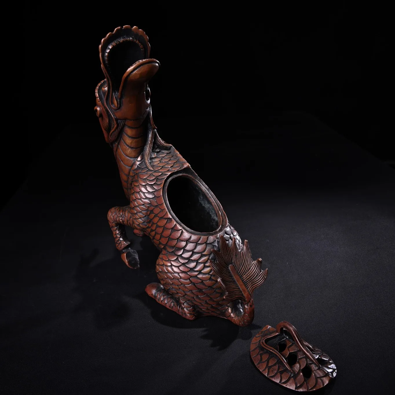 9 "المعابد النيبالية القديمة القديمة الأرجواني البرونزية السماء مشاهدة الوحش القوات الشجاعة يونيكورن مبخرة تاون هاوس طرد الأرواح الشريرة