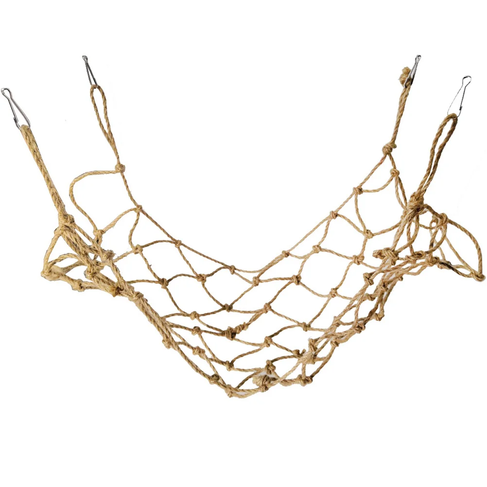 صديقة للبيئة الببغاء تسلق صافي 30x20 سنتيمتر سهلة التركيب آمنة دائم استخدام داخلي في الهواء الطلق تشجع على ممارسة التوازن التنسيق