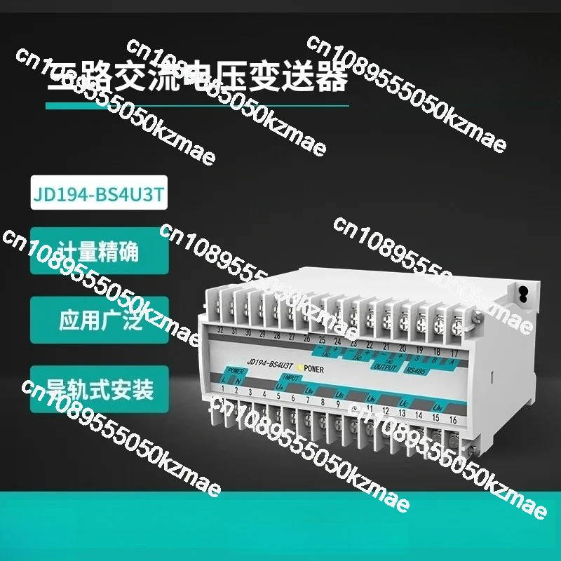 

Hot Sale JD194-BS4U3T Power Transmitter 4-20mA RS485 for Voltage Current Monitoring