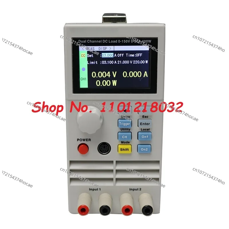 ET5420 ET5410 ET5411 Power Battery Capacity Discharge Tester, Programmable DC Electronic Load Tester, Single and Dual Channels