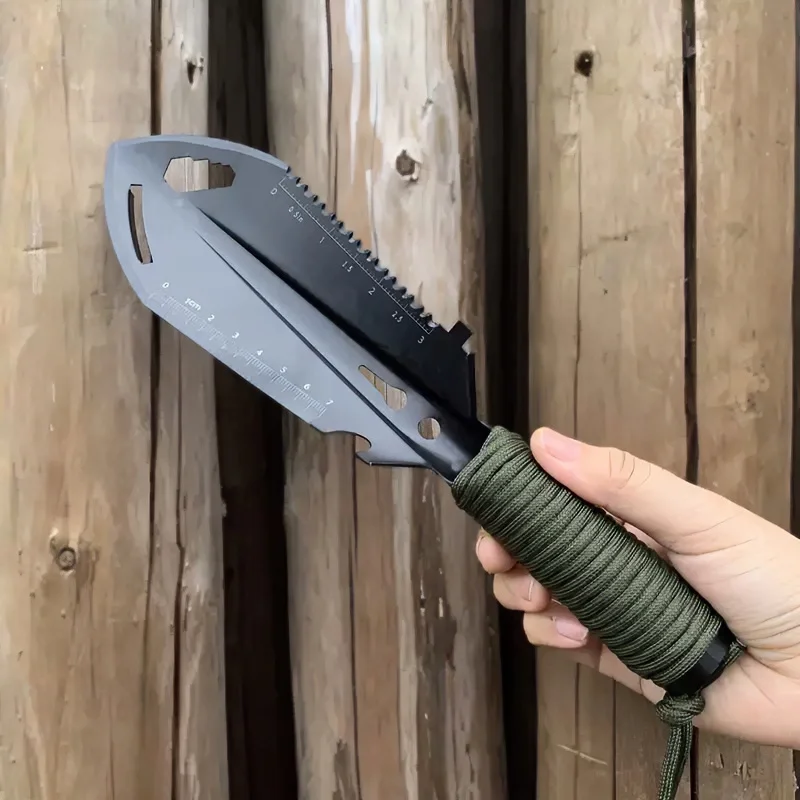 

1pc Ultra-Lightweight Backpack Shovel,Field Survival Tools,Outdoor Stainless Steel Multi-functional Small Tactical Hand Shovel