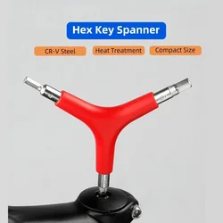 Mountain bike Hex 3 Way Wrench Spanner 4mm 5mm 6mm Cycling Portable Bike Bicycle Repair Tool