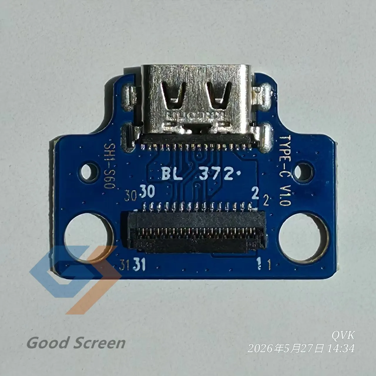 New BL 372 SH1-S60 TYPE-C V1.0 LCD Flex Cable For LCD Display Panel Connector Flex Tablet Replacement Parts