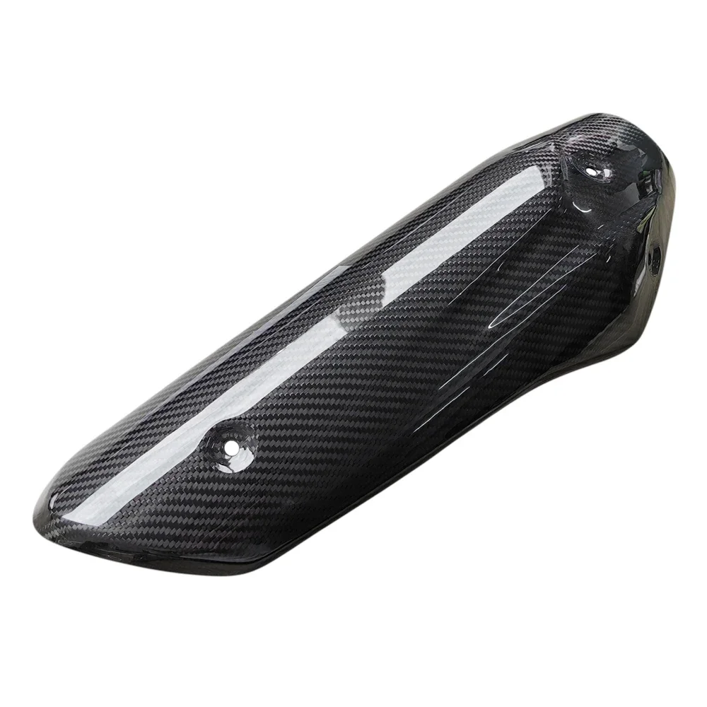 Motorcycle Carbon Fiber Exhaust Pipe Heat Shield Compatible with BMW G310R 2016-2023 Exhaust Cover Protector