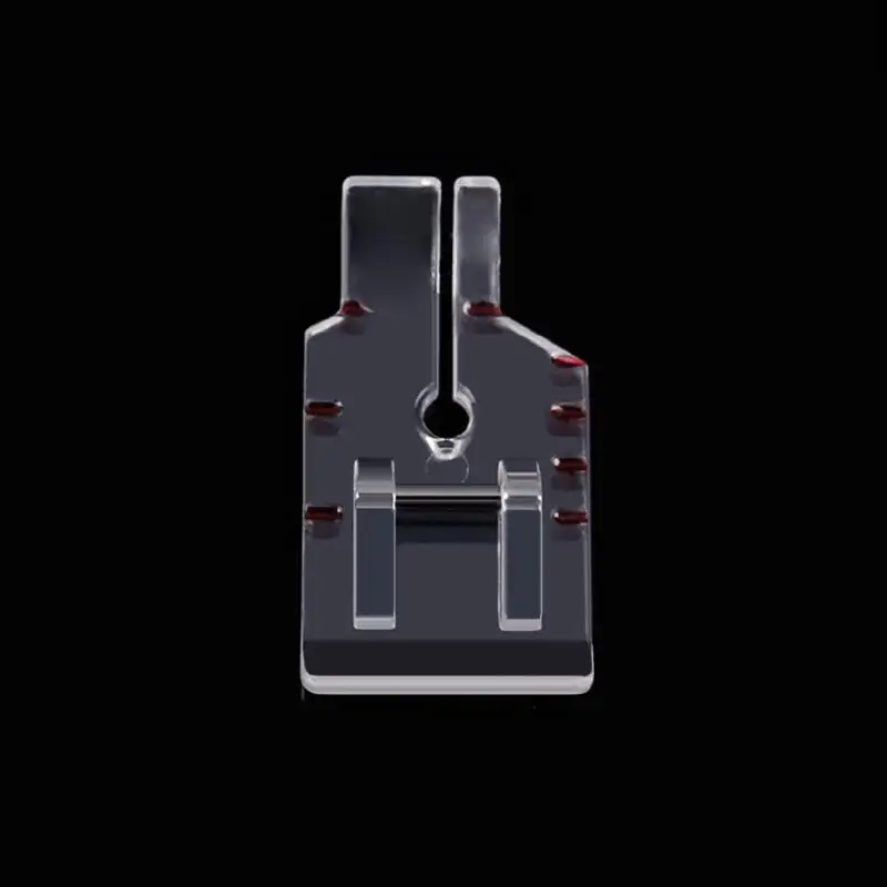 Transparent 1/4‘’ Quilting Presser Foot Anti-static Patchwork Presser Foot For Brother,Shengjia Etc Household Sewing Machines