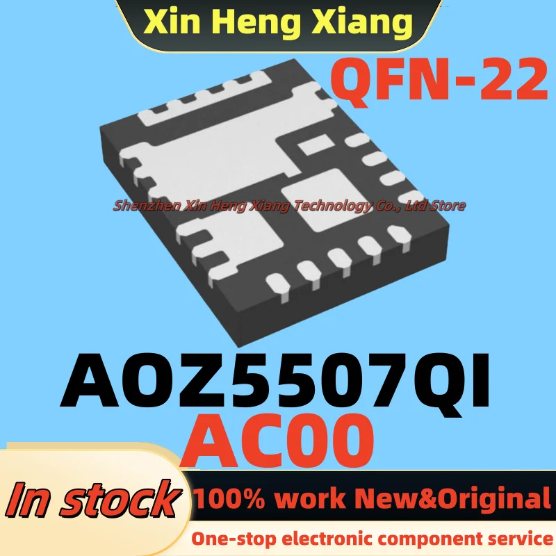 

(2-10pcs)AC00 ACOO AOZ5507QI AOZ5507 QFN-22