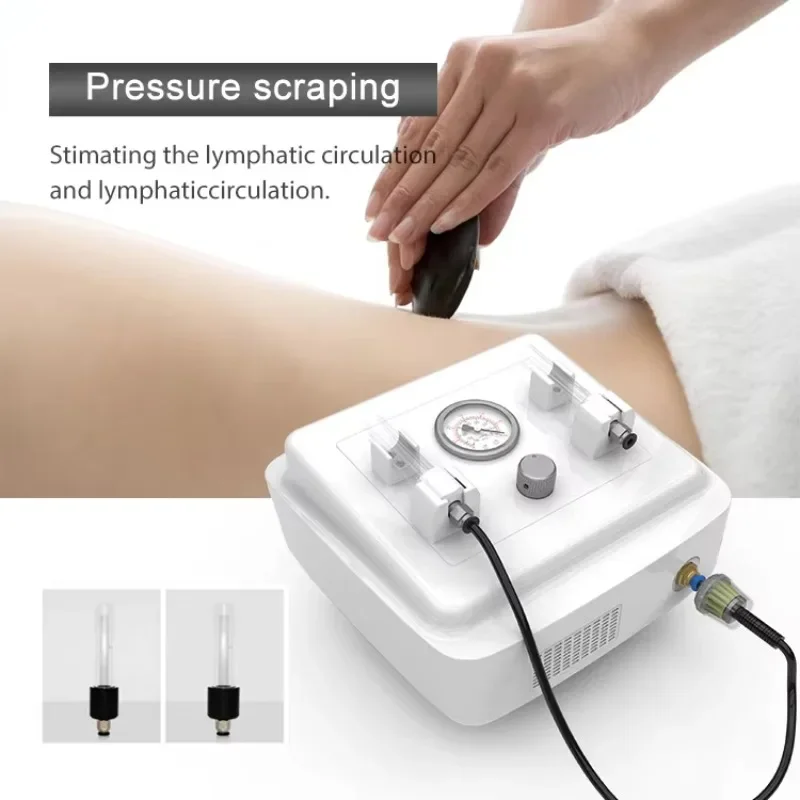 Portable Electric Scraping Therapy Stretch Mark Removal Vacuum Suction Body Massager Lymph Drainage Machine